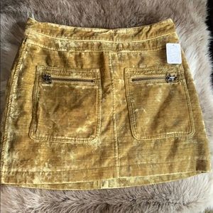 Women’s Free People C olive skirt